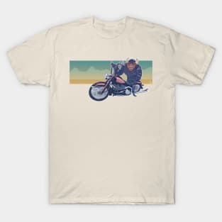 Biker Buffalo T-Shirt